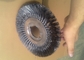 Pipeline Wire Wheel Brushes / Twisted Knot Wheel Brushes for Surface Treatment supplier